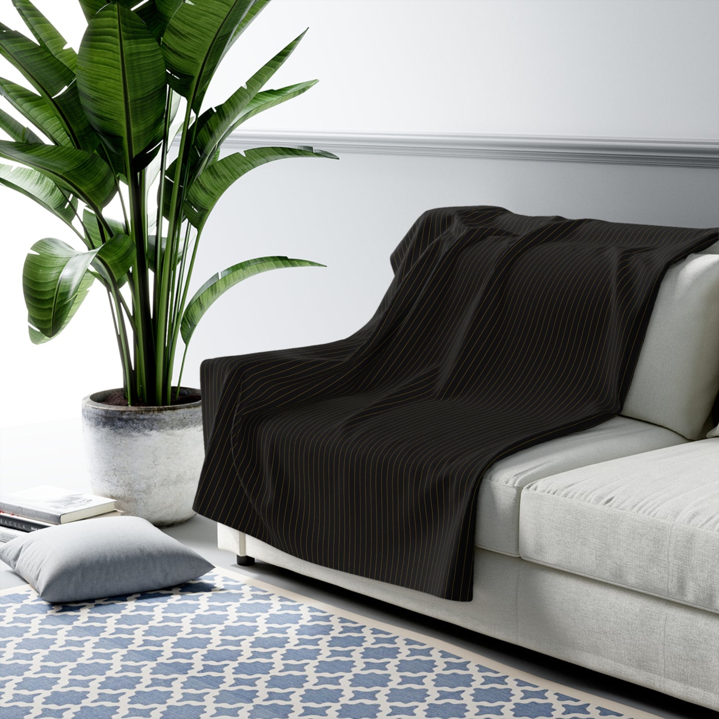 Sherpa Blanket | Kennesaw, Georgia | Pinstripe