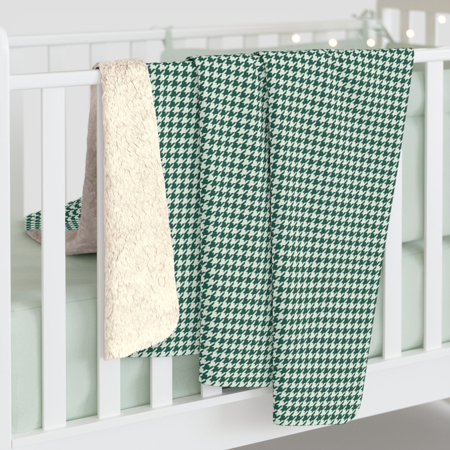 Sherpa Blanket | New Orleans, Louisiana | Houndstooth