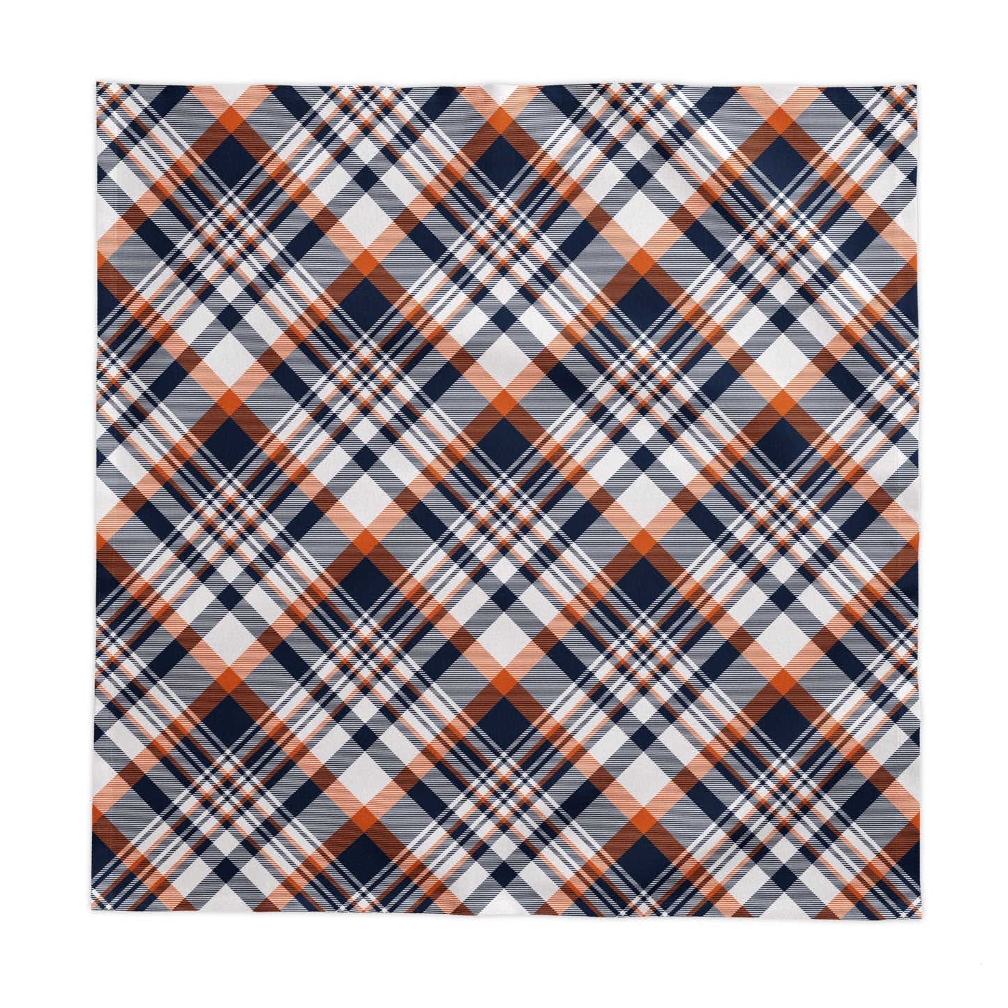 Tablecloth | Orange & Blue | Tartan