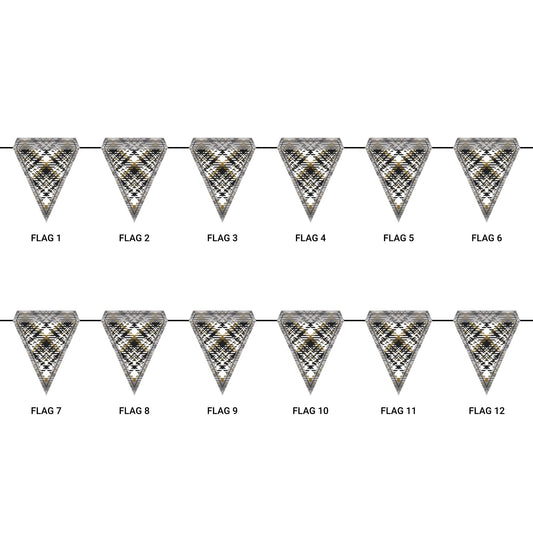 Flag Garland | Winston Salem, North Carolina | Tartan