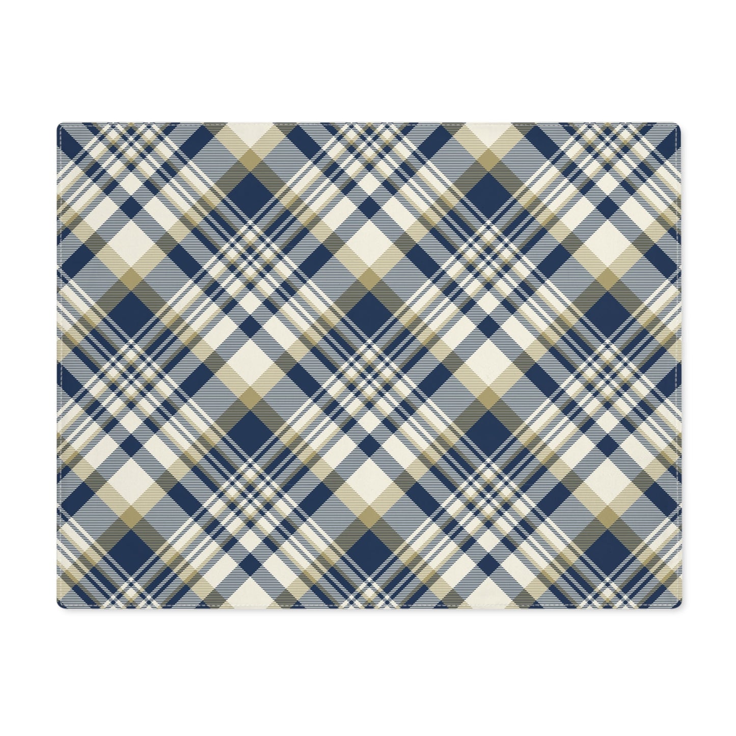 Placemat | Blue & Gold | Tartan