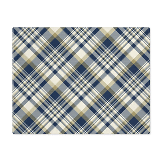 Placemat | Blue & Gold | Tartan