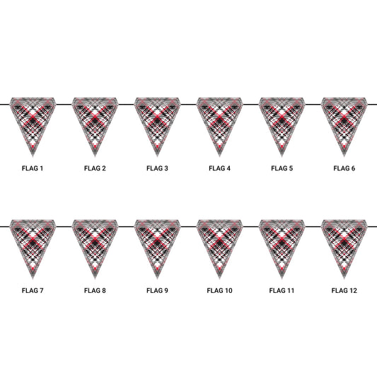 Flag Garland | Raleigh, North Carolina | Tartan