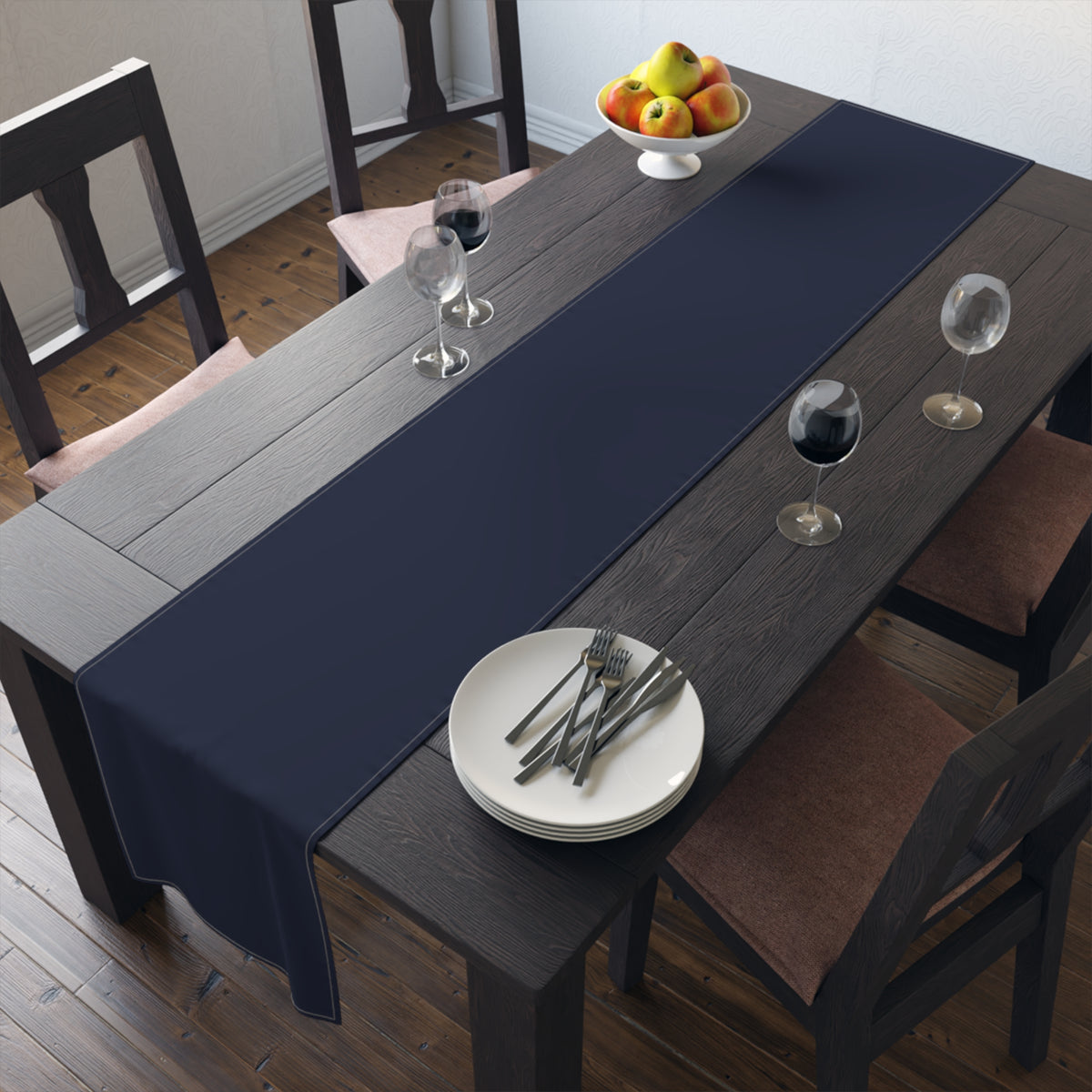 Table Runner | Notre Dame, Indiana | Dark