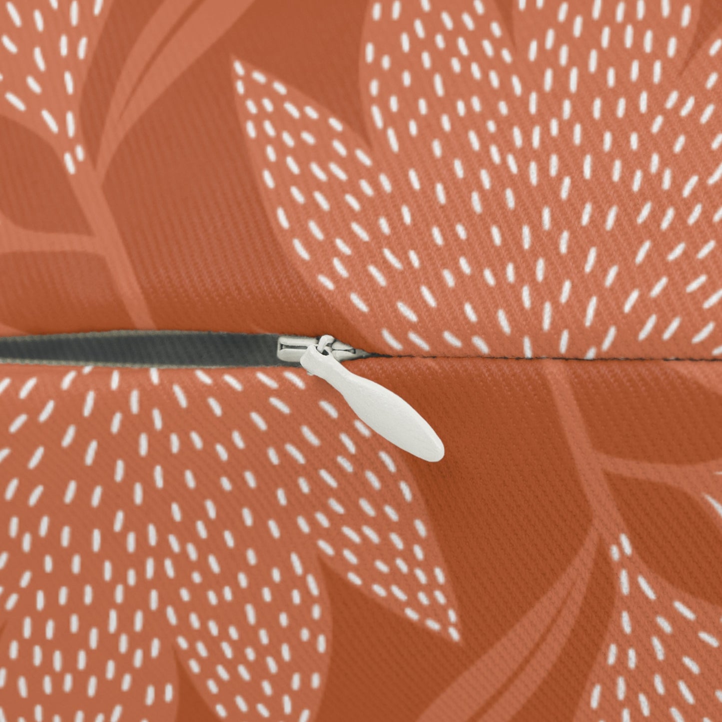 Pillow | Dark Orange & White | Magnolia