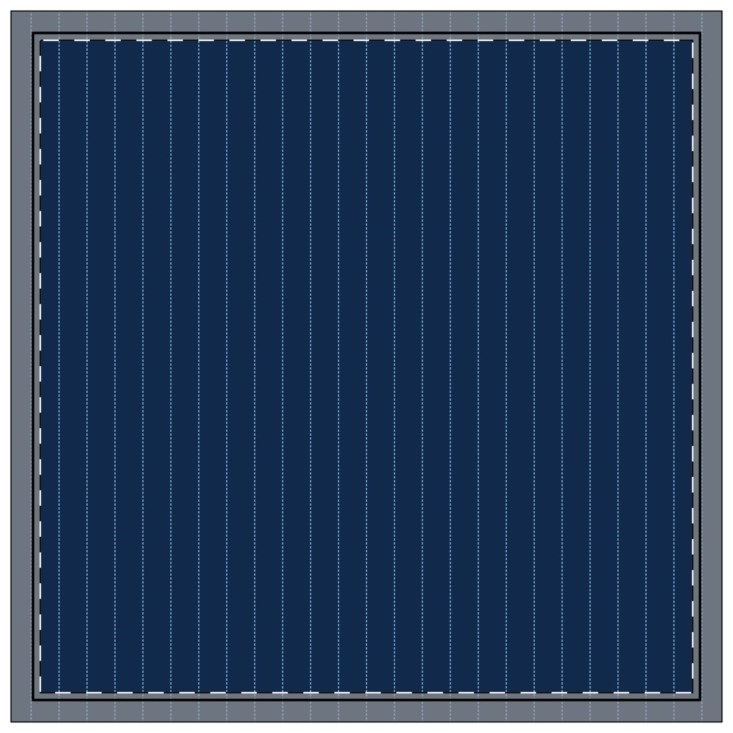 Napkins | Light Blue & White | Pinstripe