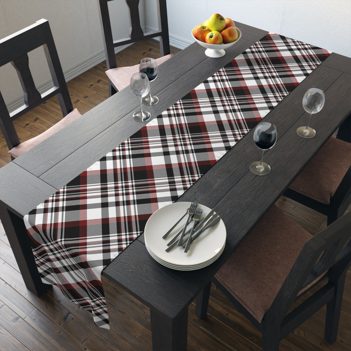 Table Runner | Columbia, South Carolina | Tartan