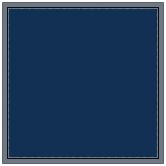 Napkin 4-set | Auburn, Alabama | Dark (Blue)