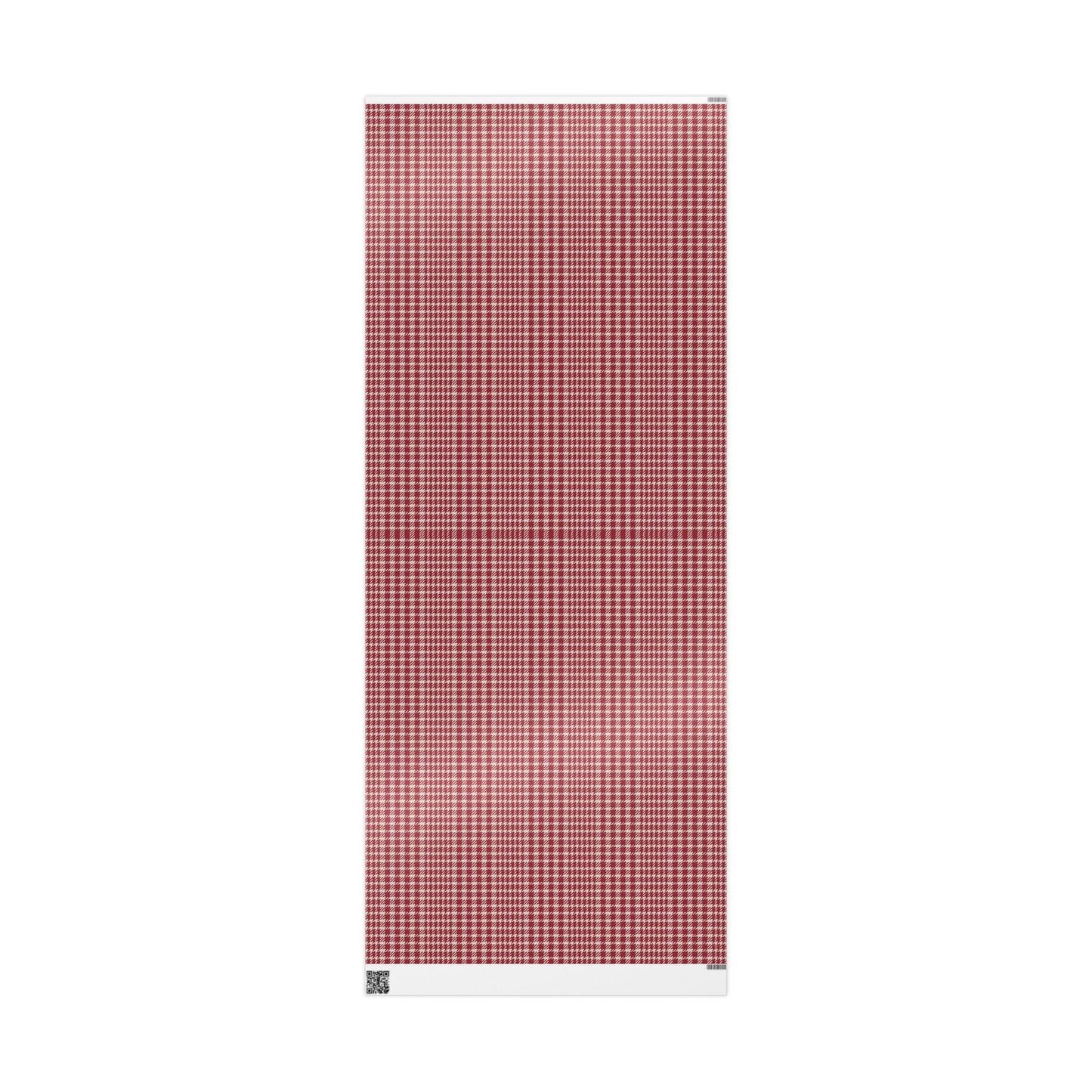 Gift Wrap | Maroon & White | Tweed