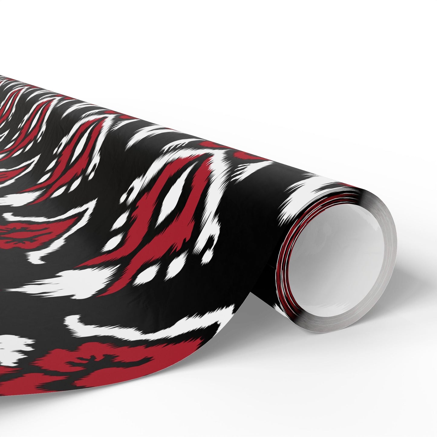 Gift Wrap | Red & Black | Ikat