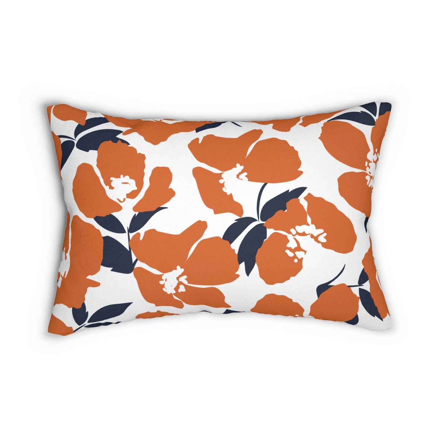 Pillow | Orange & Blue | Poppy