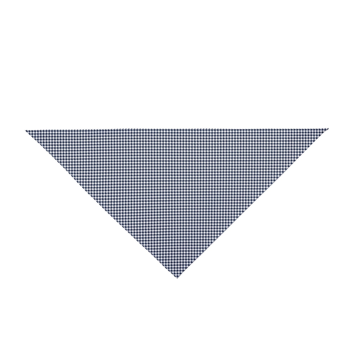 Pet Bandana | Navy & White | Houndstooth