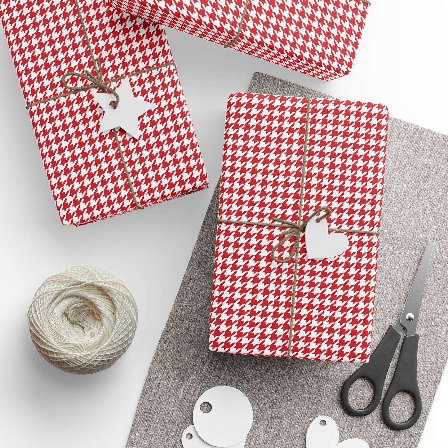 Gift Wrap | Madison, Wisconsin | Houndstooth