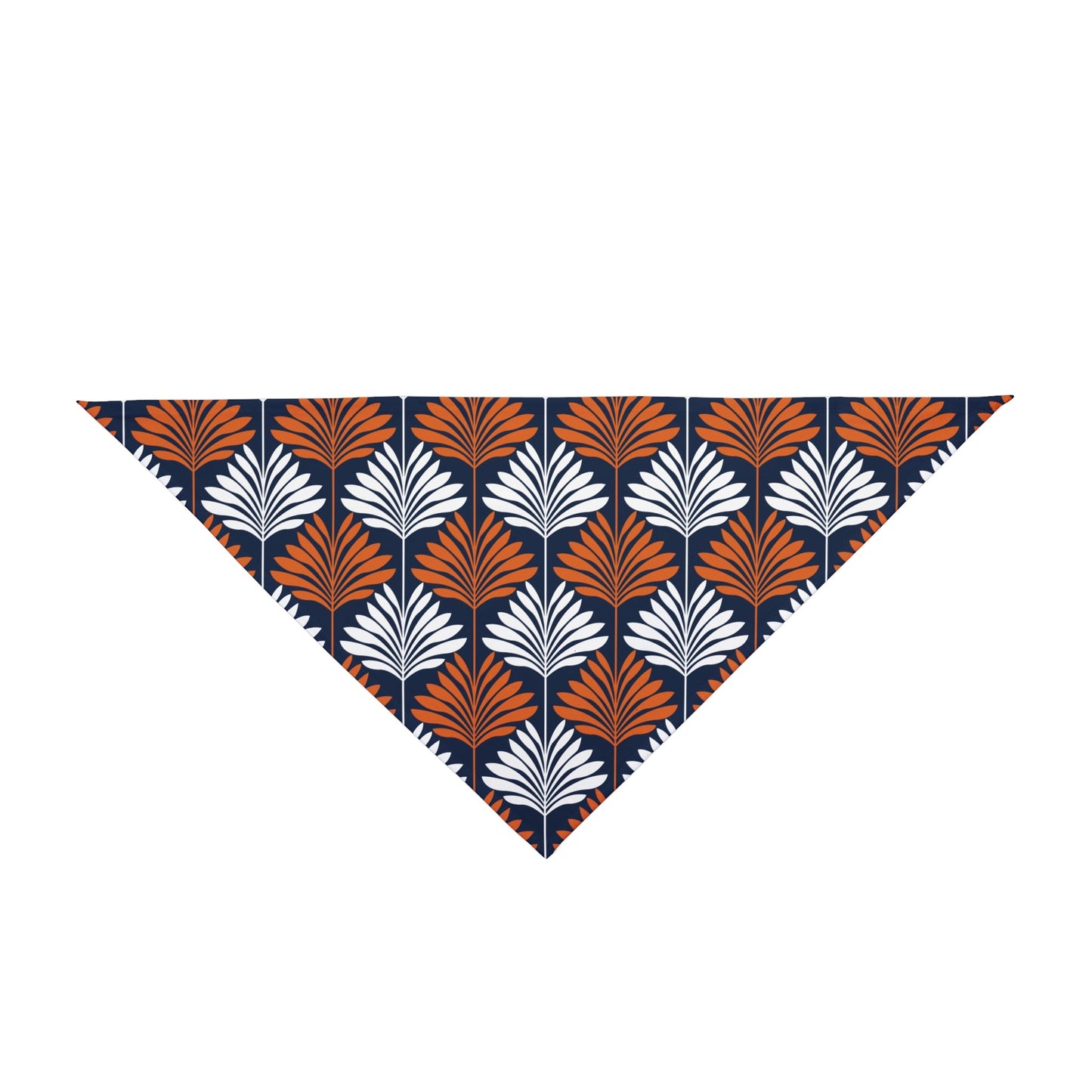 Pet Bandana | Orange & Blue | Deco