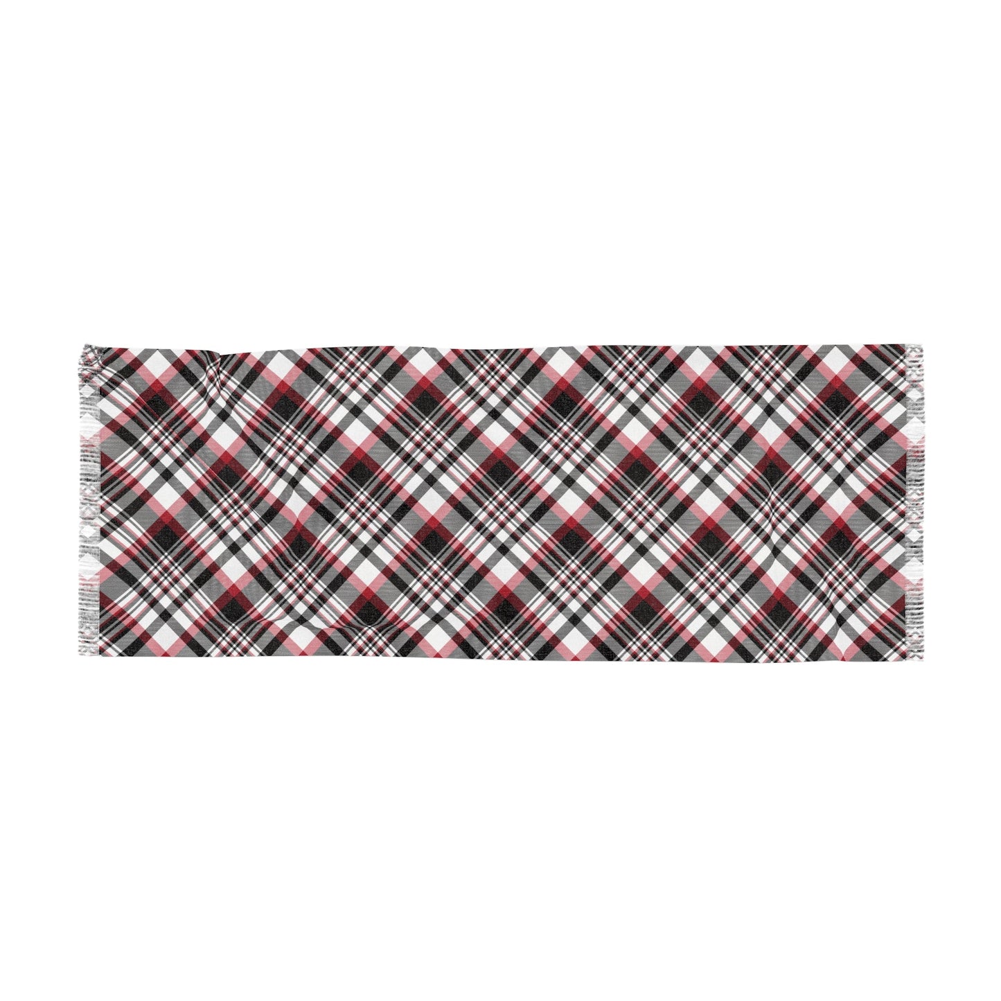 Scarf | Red & Black | Tartan