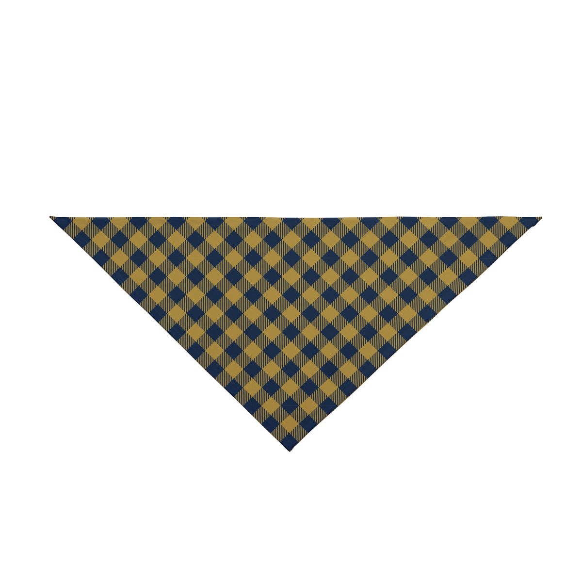 Pet Bandana | Notre Dame, Indiana | Gingham