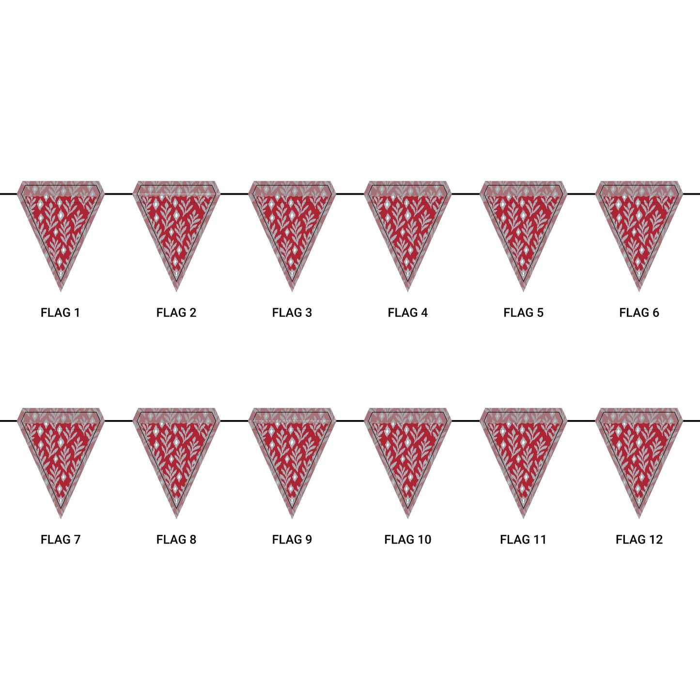 Flag Garland | Columbus, Ohio | Laurel