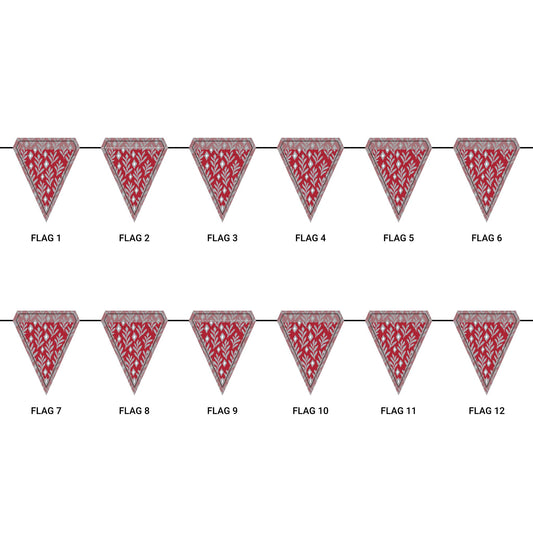 Flag Garland | Columbus, Ohio | Laurel