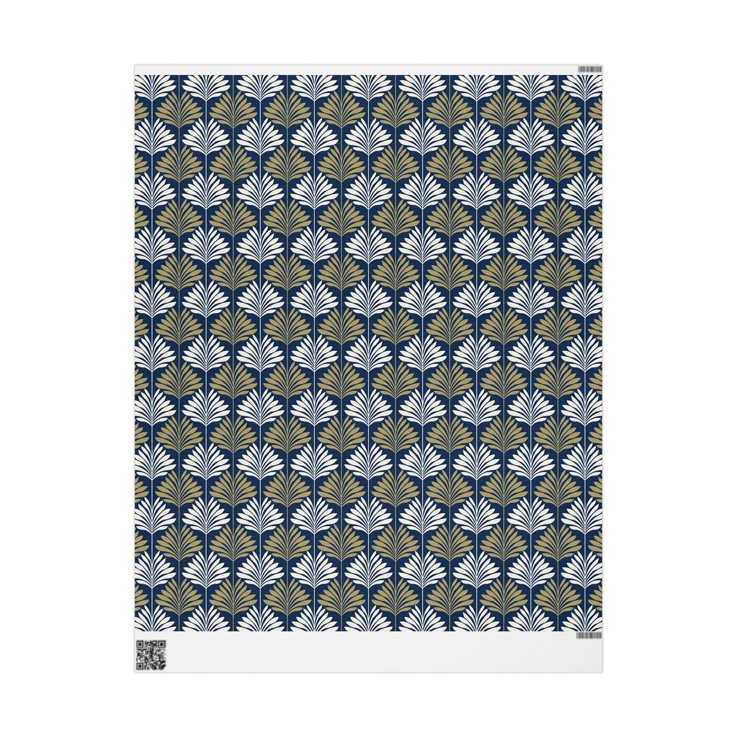 Gift Wrap | Blue & Gold | Deco