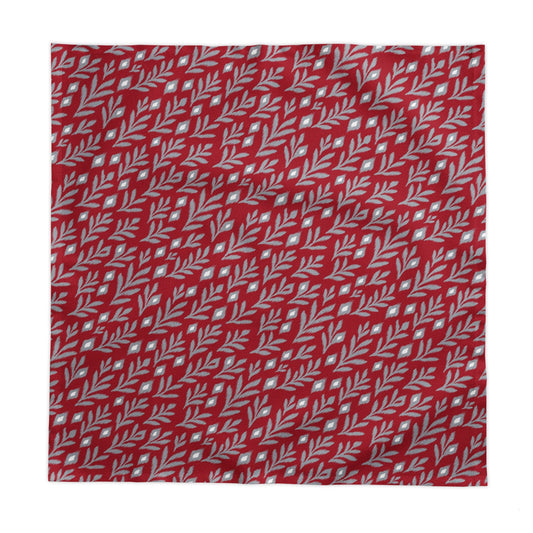 Tablecloth | Red & Gray | Laurel