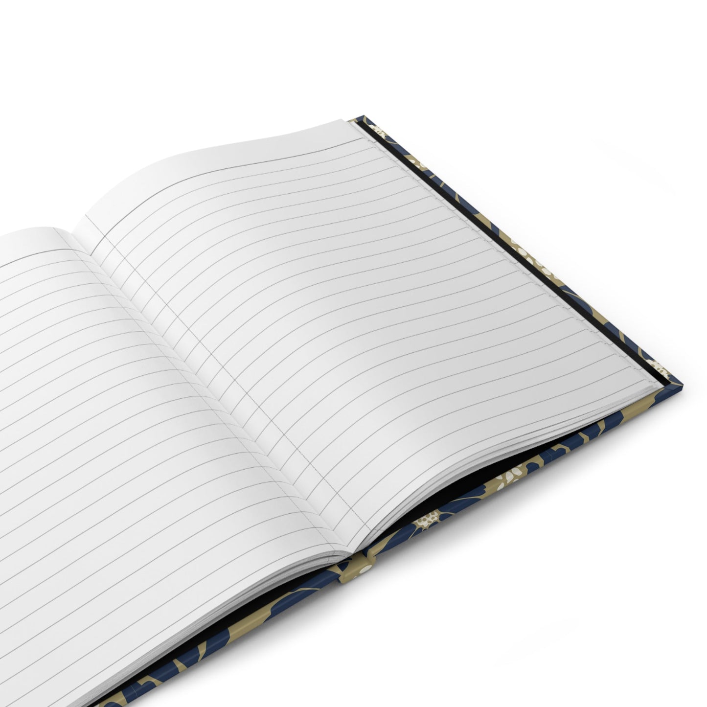 Hardcover Journal | Blue & Gold | Bellis