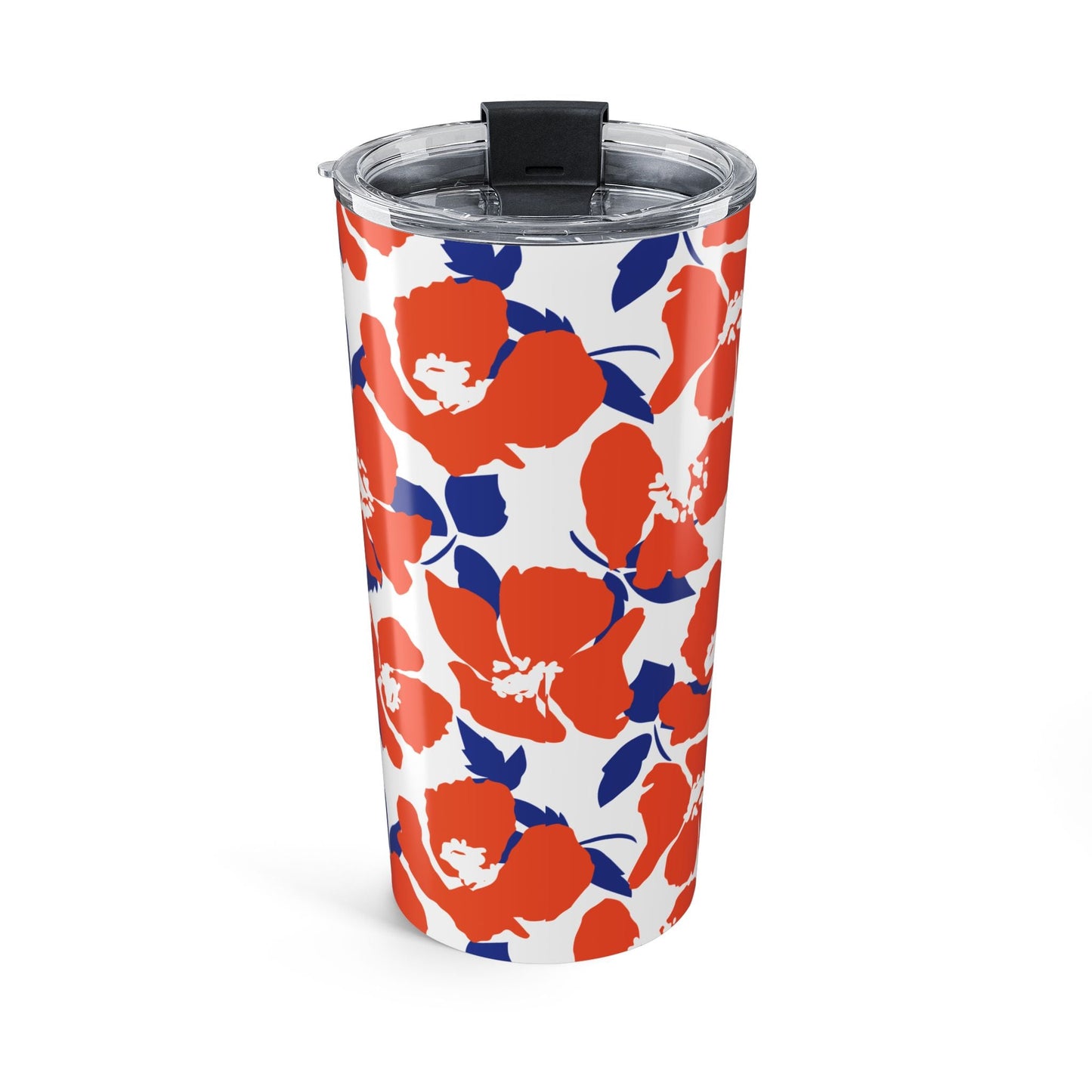 Tumbler | Bright Blue & Orange | Poppy