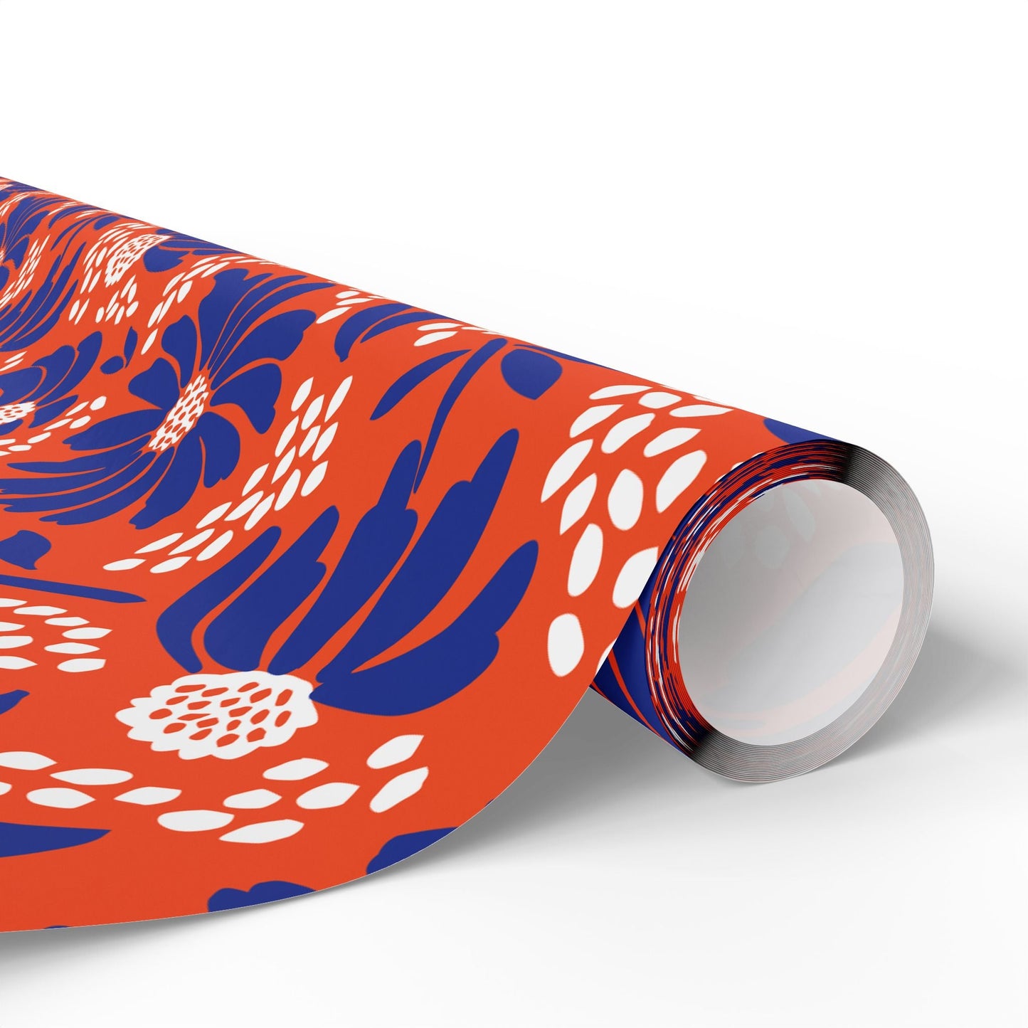 Gift Wrap | Bright Blue & Orange | Bellis