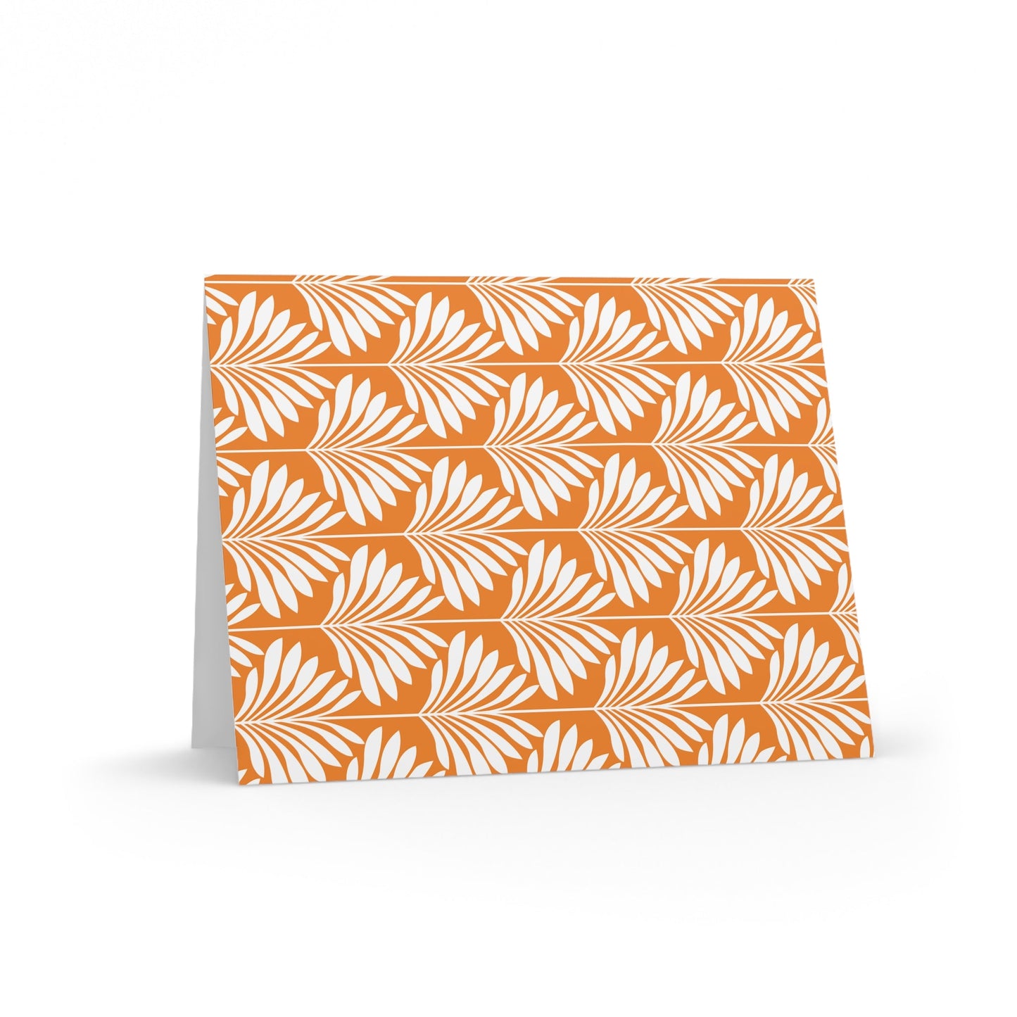 Notecards Set | Orange & White | Deco