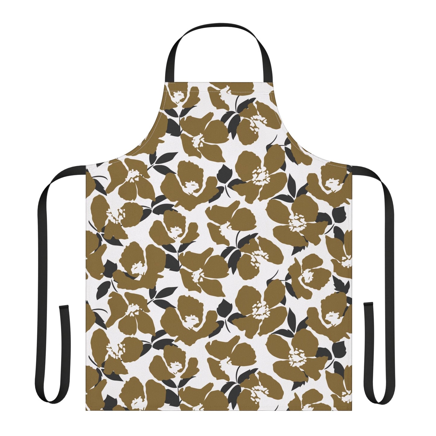 Apron | Black & Gold | Poppy