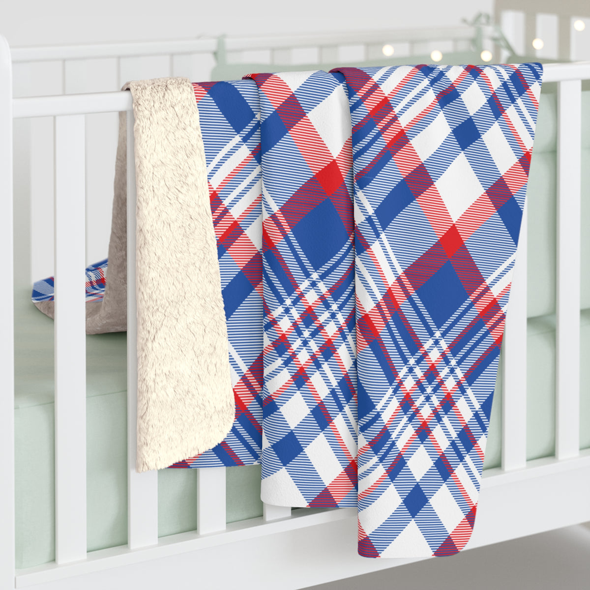 Sherpa Blanket | Lawrence, Kansas | Tartan