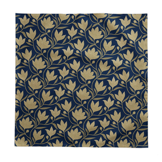 Tablecloth | Blue & Gold | Magnolia