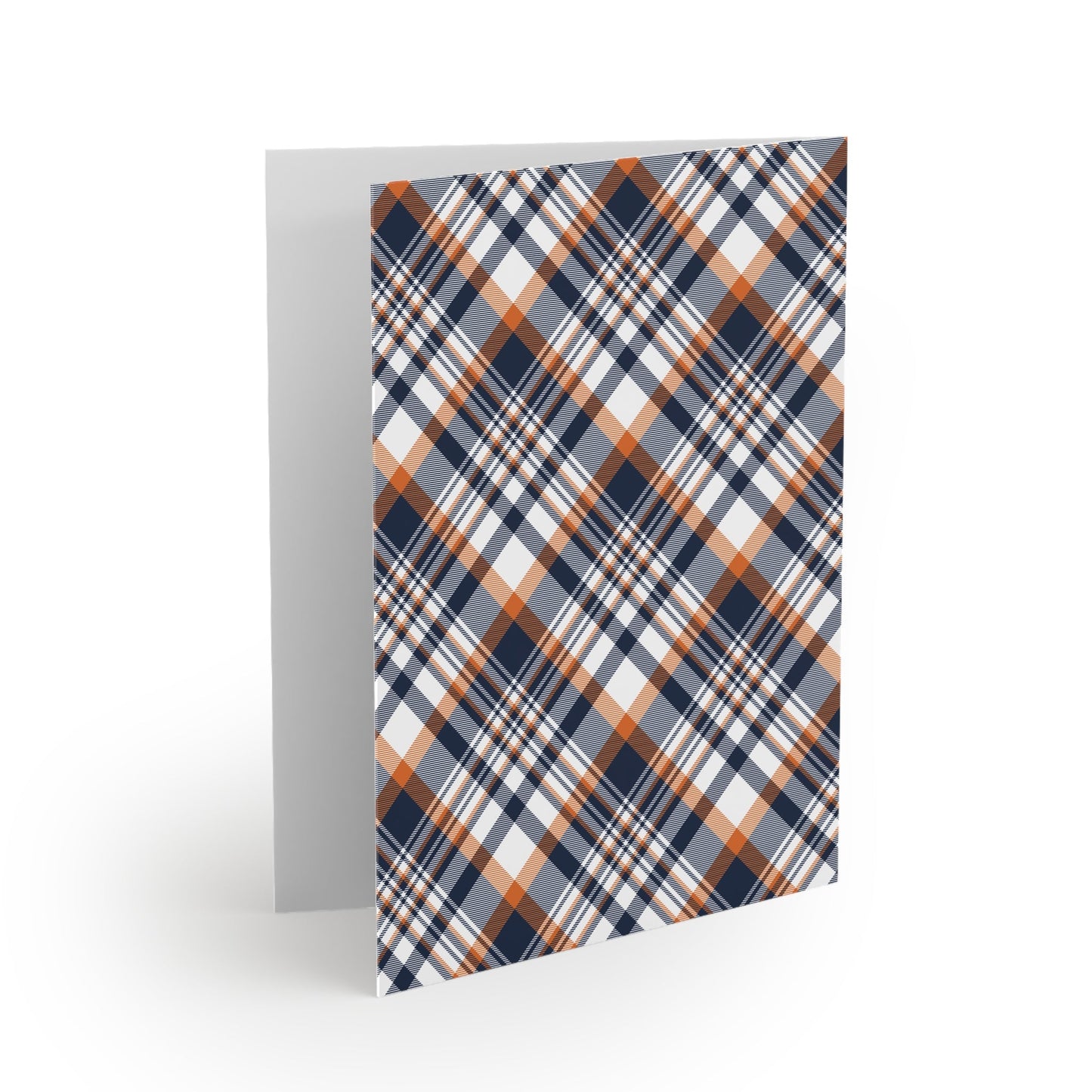 Notecards | Orange & Blue | Tartan