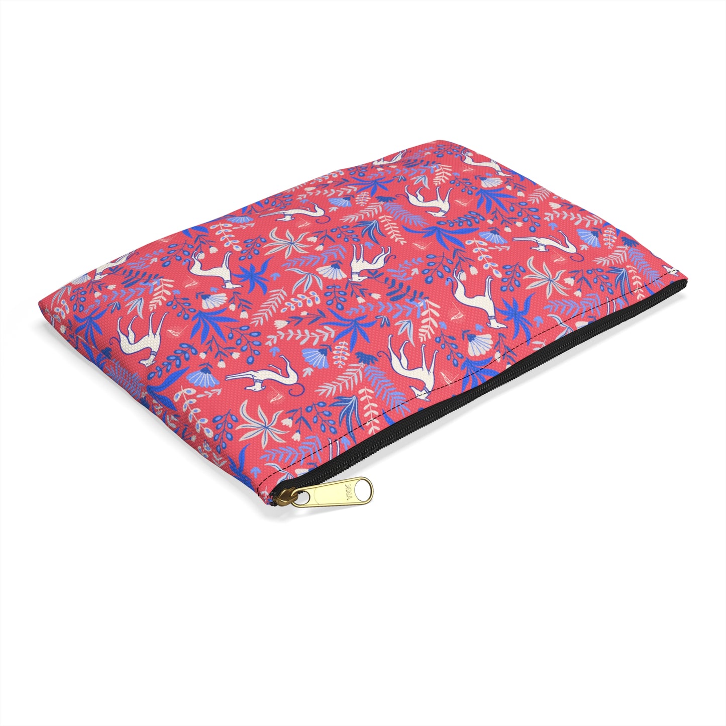 Accessory Pouch | Greyhounds | Pink Fern