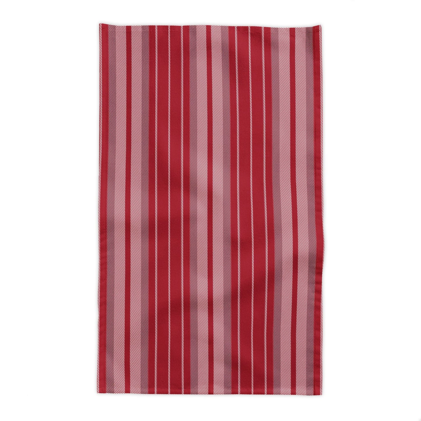 Tablecloth | Red & Gray | Stripe
