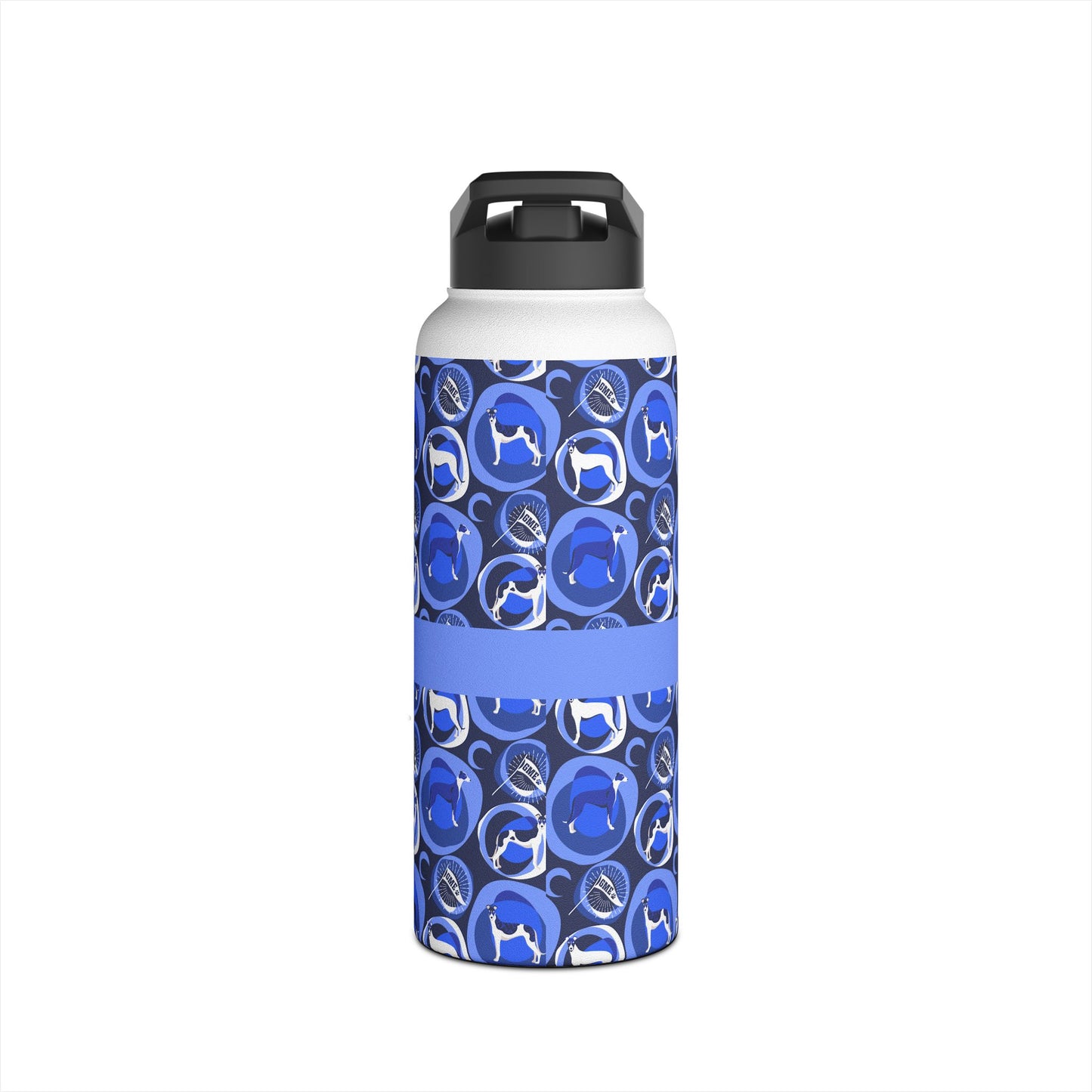 Insulated Water Bottle | Greyhounds | Blue Bubbles