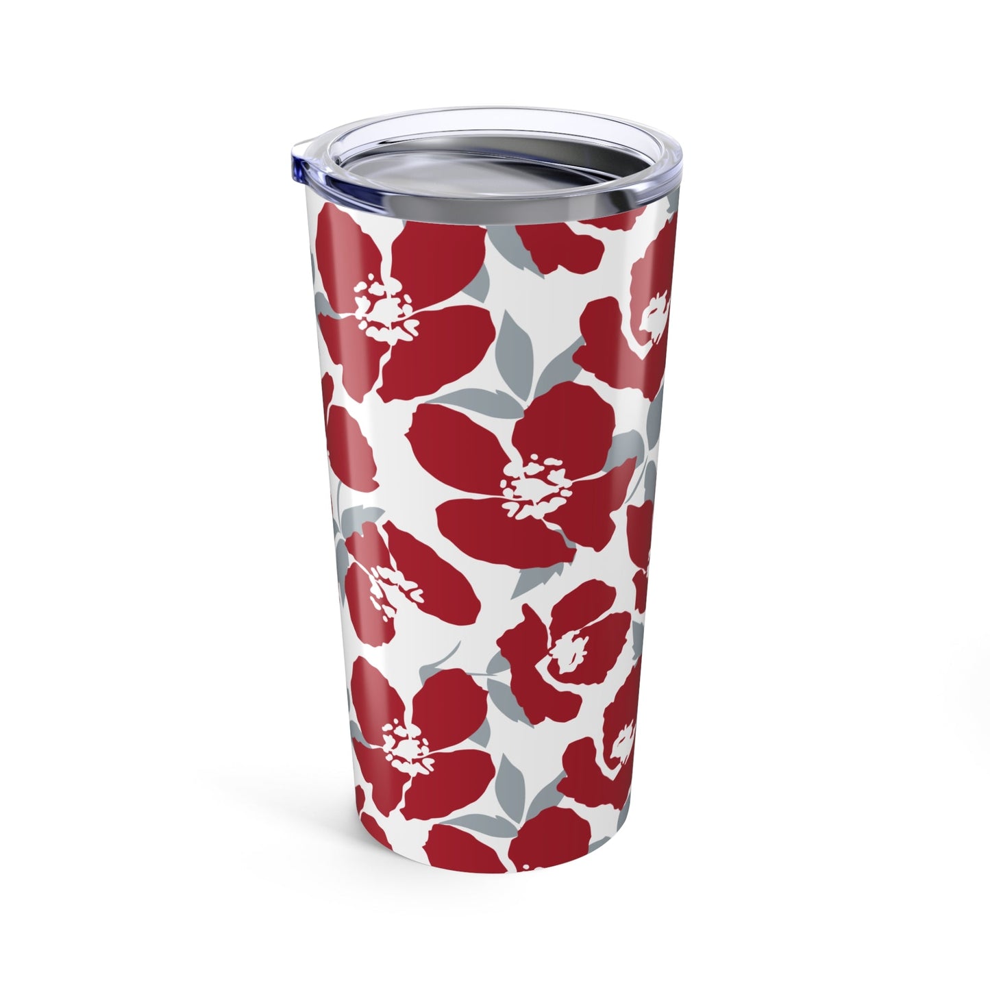 Tumbler | Red & Gray | Poppy