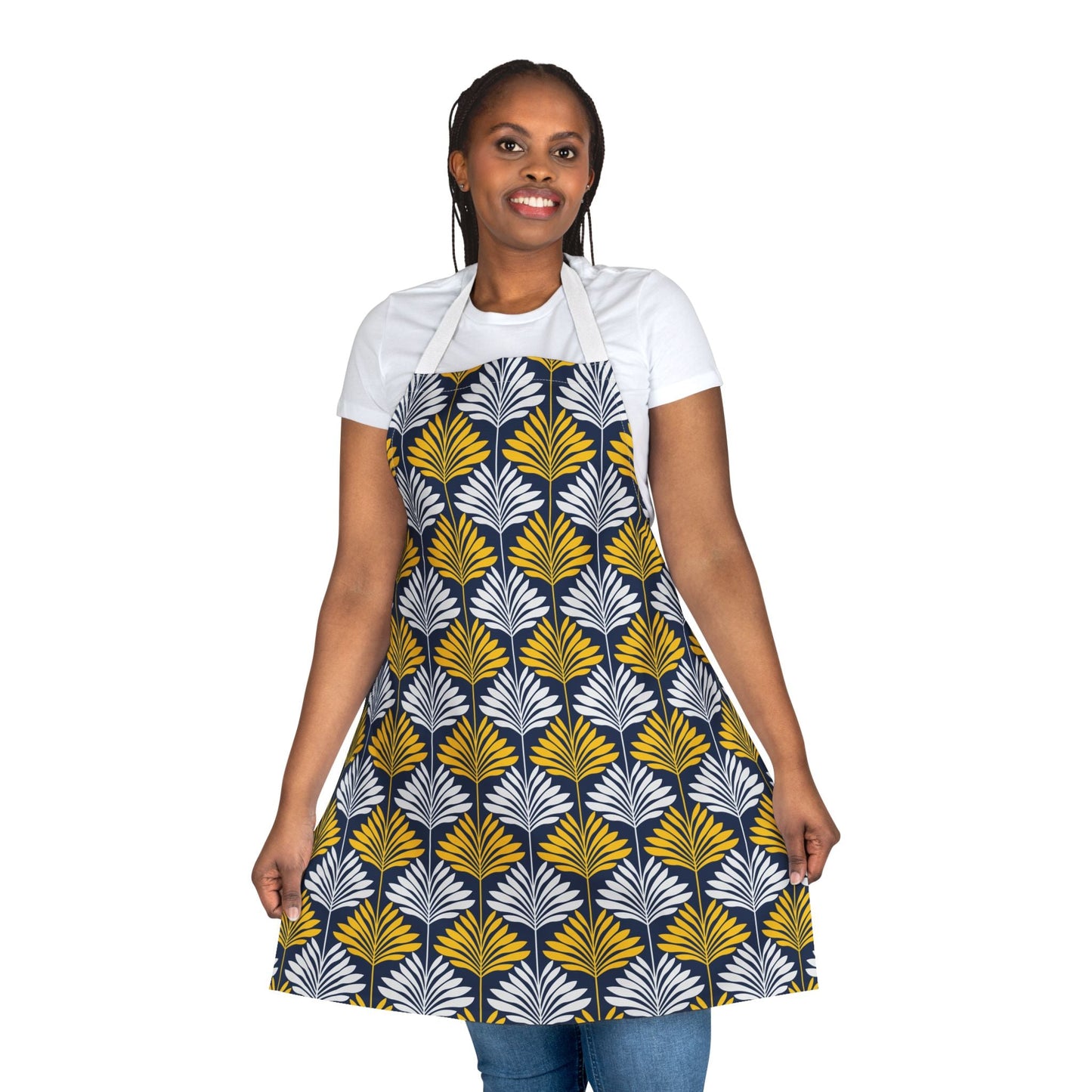 Apron | Yellow & Blue | Deco