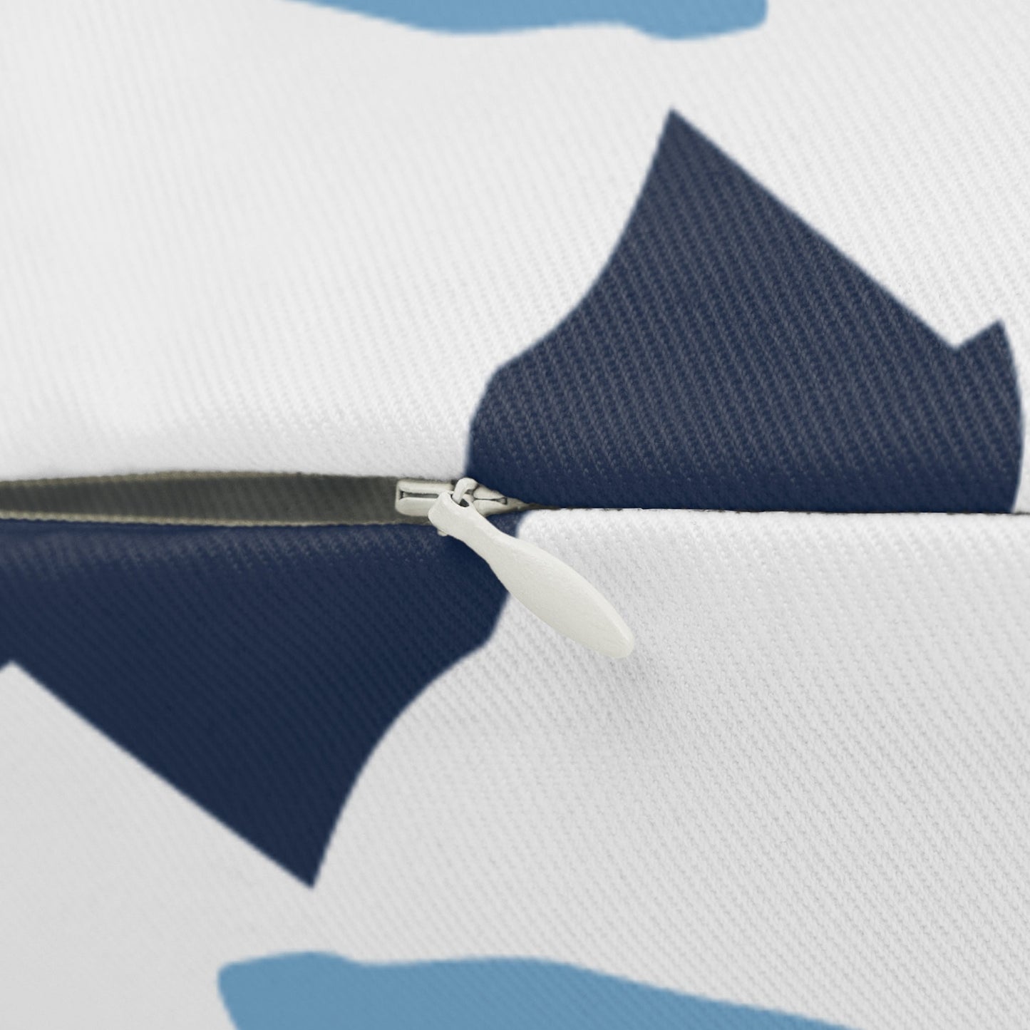 Pillow | Light Blue & White | Poppy