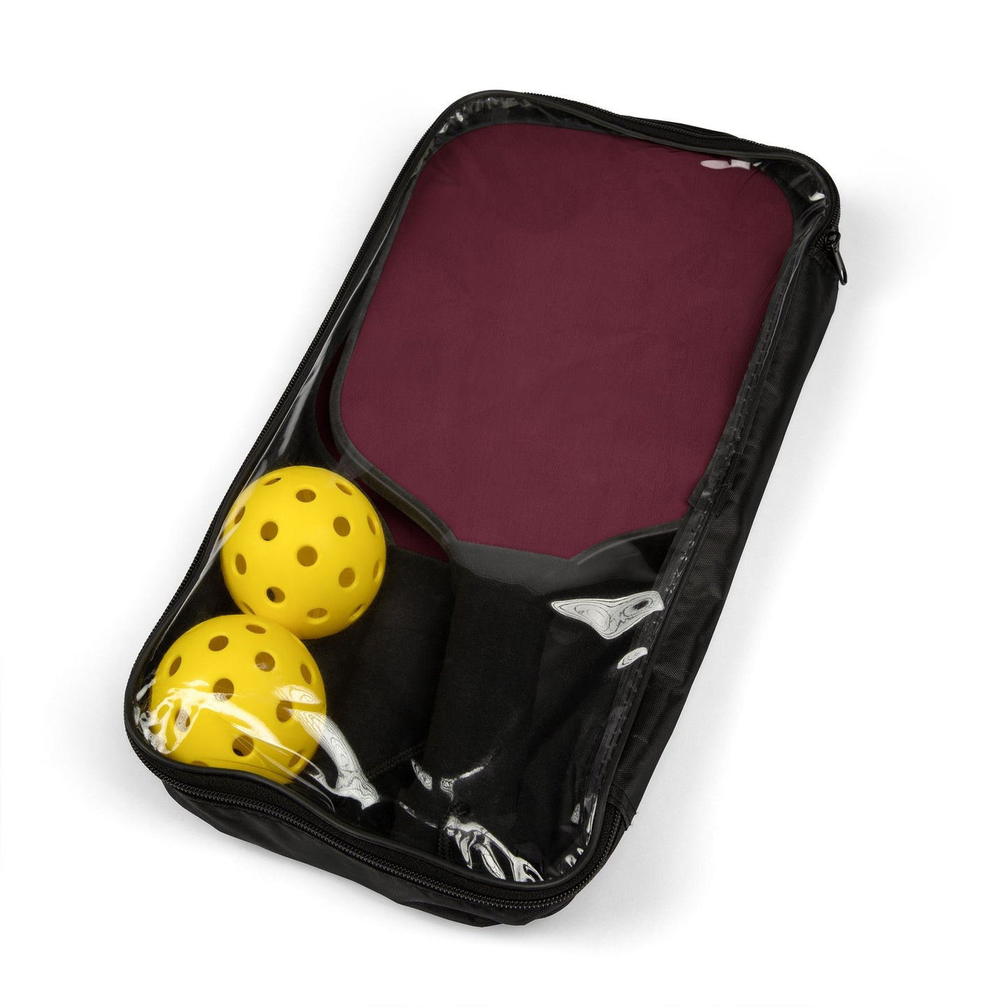 Pickleball Paddle Kit | Maroon & Gold | Dark