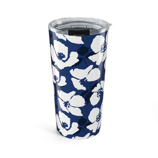 Tumbler | Navy & White | Poppy