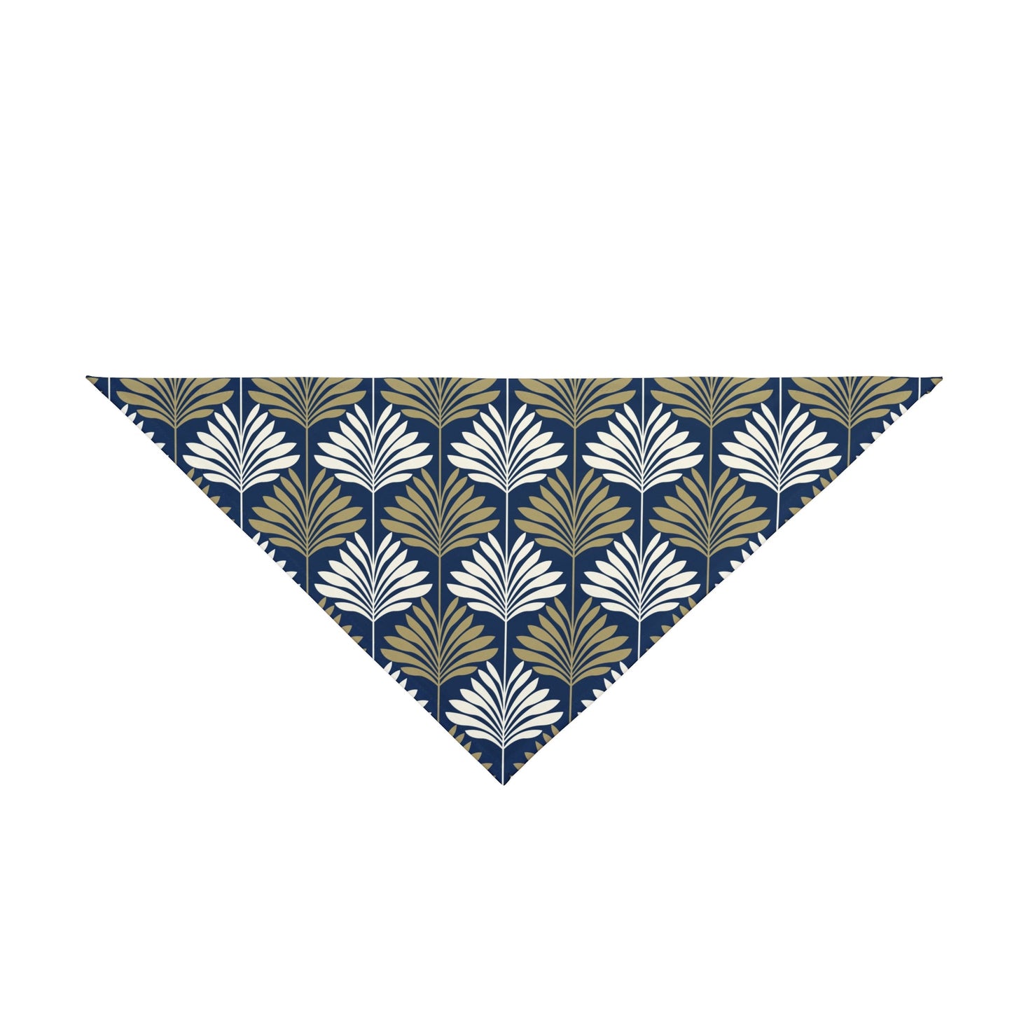 Pet Bandana | Blue & Gold | Deco