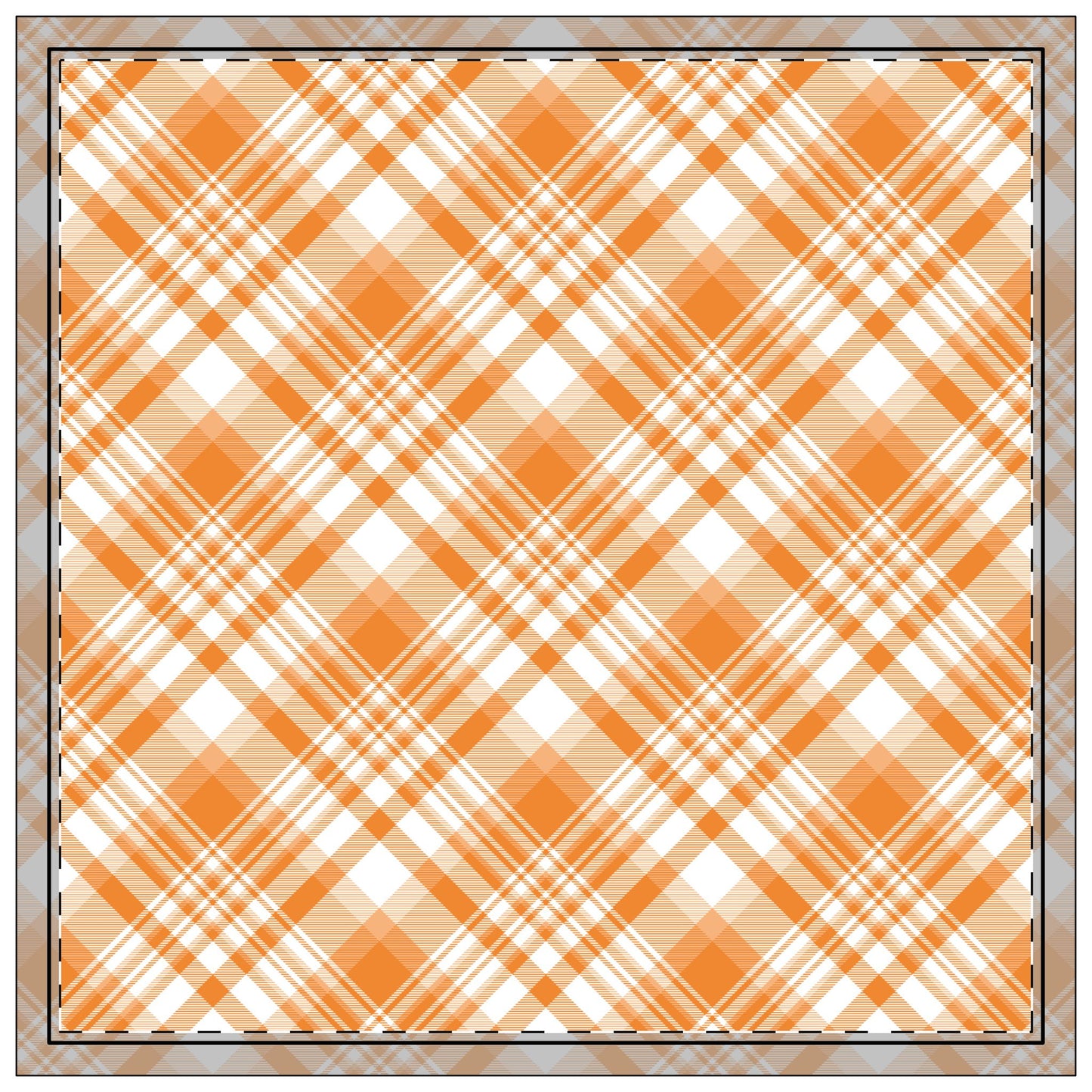 Napkin 4-set | Knoxville, Tennessee | Tartan