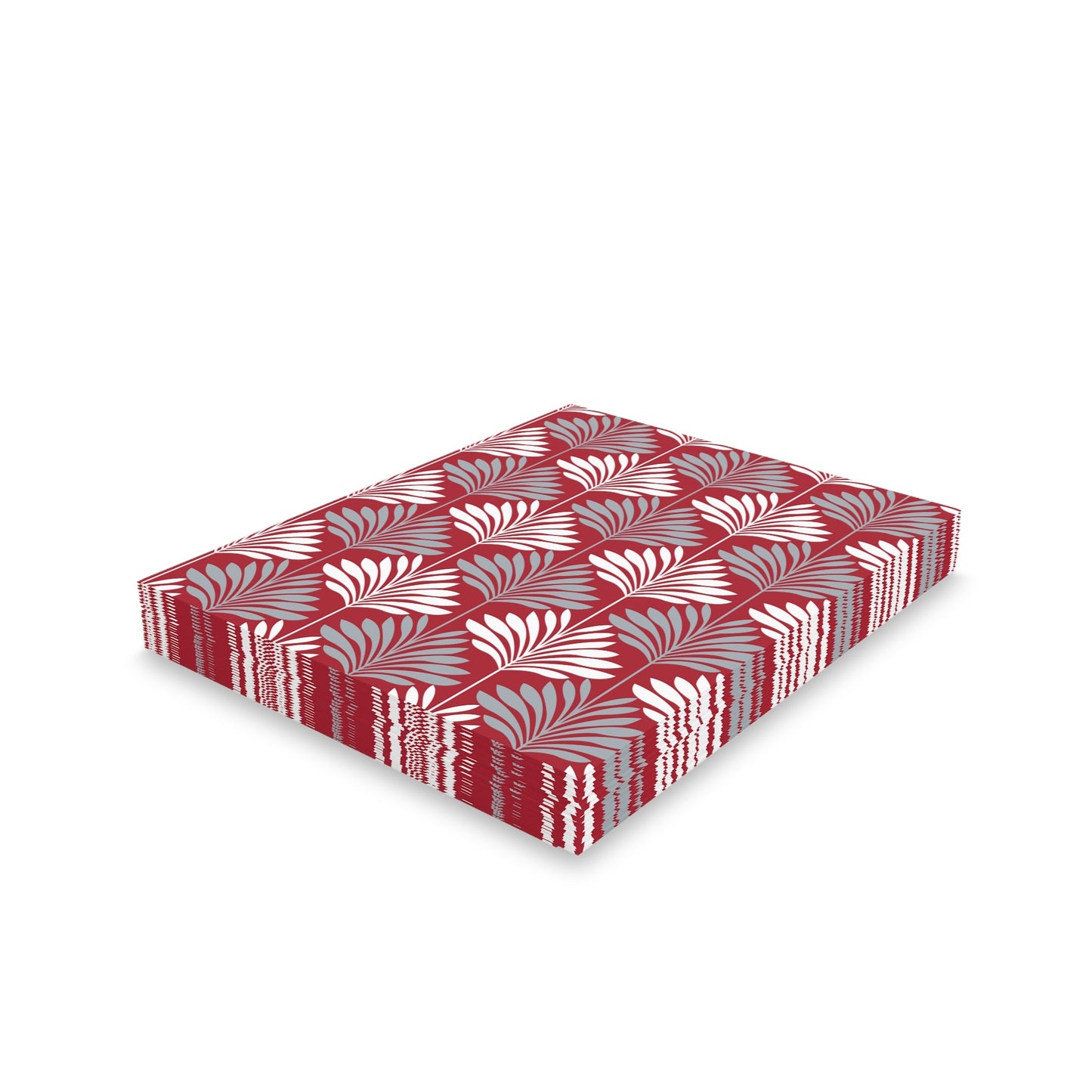 Notecards | Red & Gray | Deco