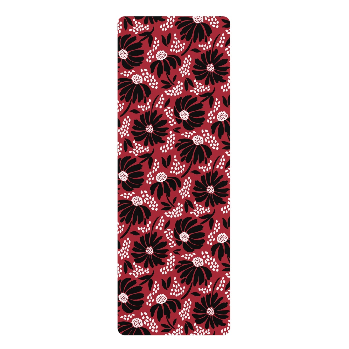 Yoga Mat | Red & Black | Bellis