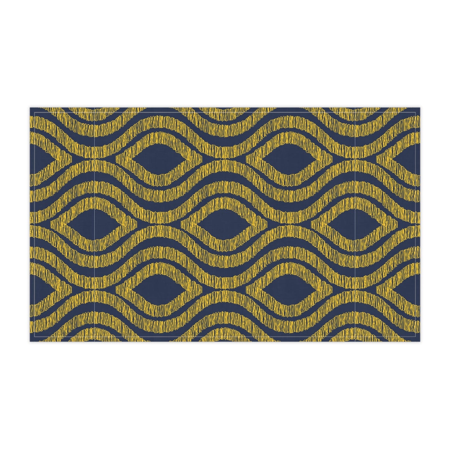 Tea Towels | Yellow & Blue | Ogee