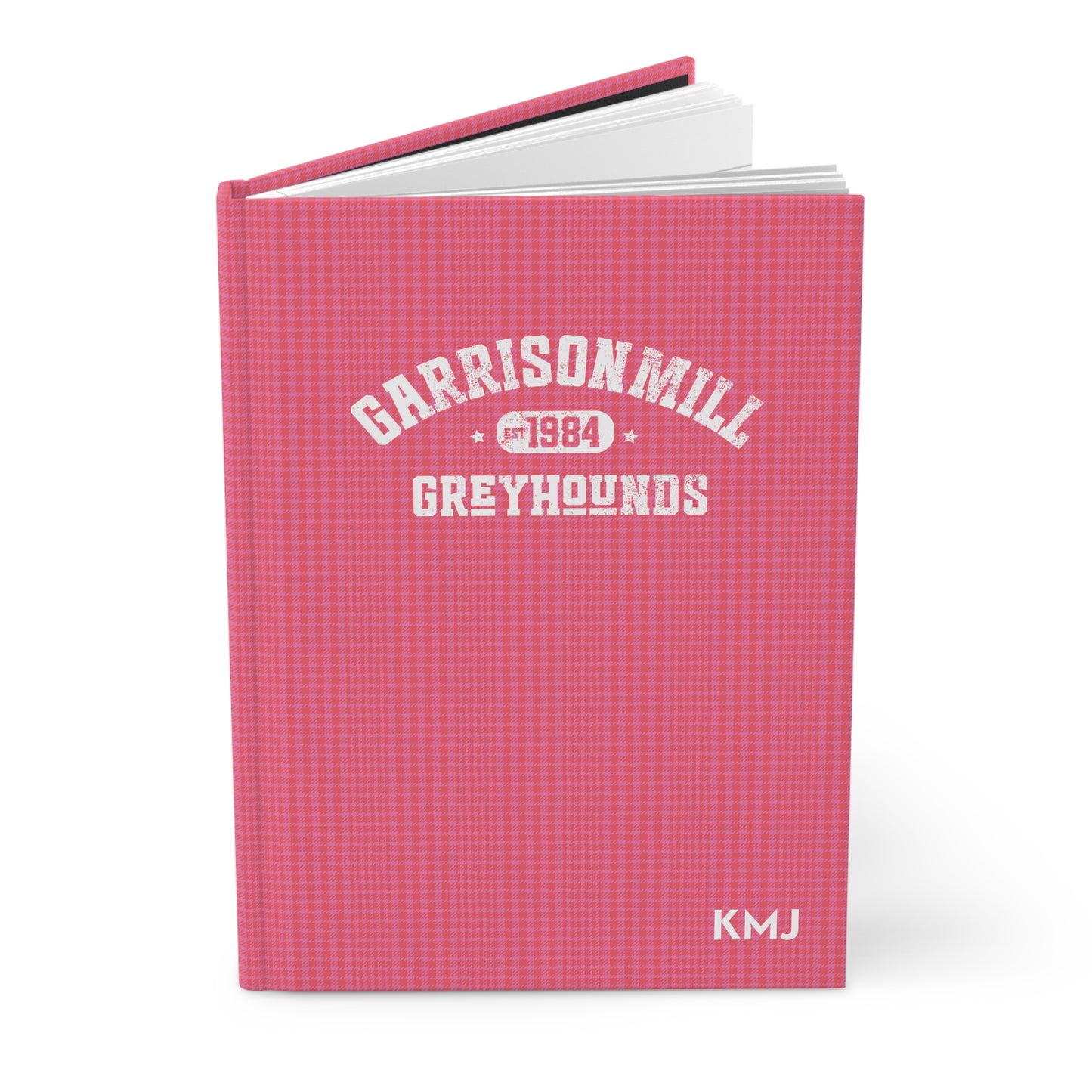 Monogram Journal | Greyhounds | Pink Vintage