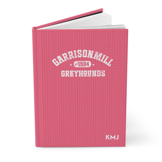 Monogram Journal | Greyhounds | Pink Vintage