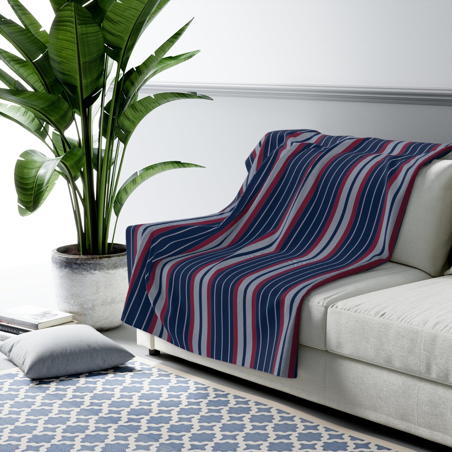 Sherpa Blanket | Oxford, Mississippi | Stripe
