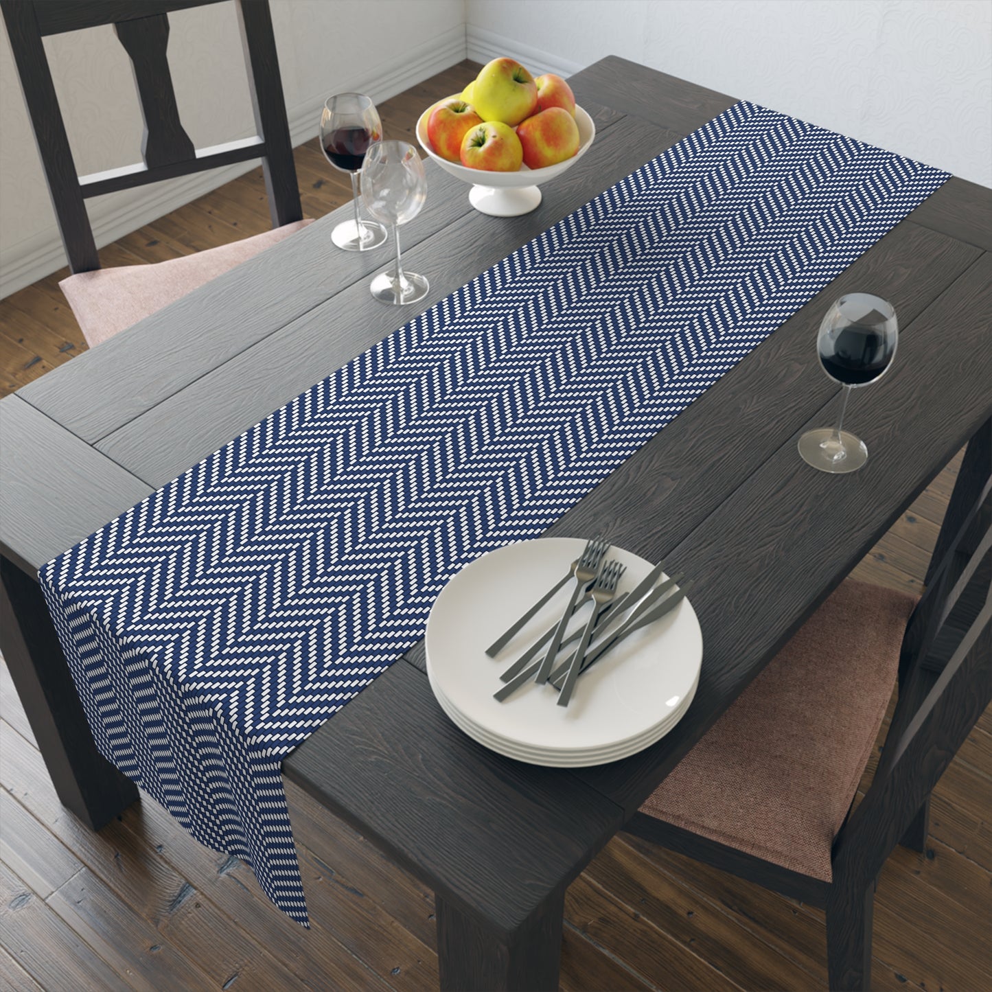 Table Runner | State College, Pennsylvania | Herringbone