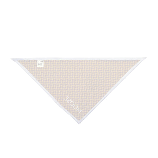Pet Bandana- Personalized | Red & Yellow | Houndstooth